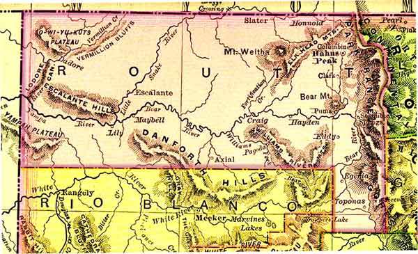 routt county map