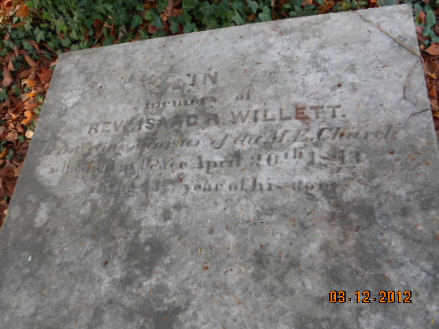 Rev Isaac R Willett