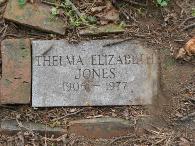 Thelma Elizabeth Jones