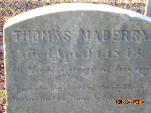 Thomas Maberry