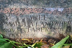  Martha Landwher