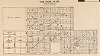 Oak Park Stillwater Township Plat Map 1938