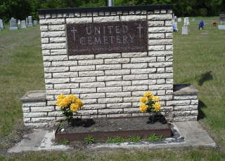 United Cemetery Stone