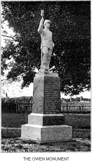 Owen Soldier's Monument, North Scituate, RI
