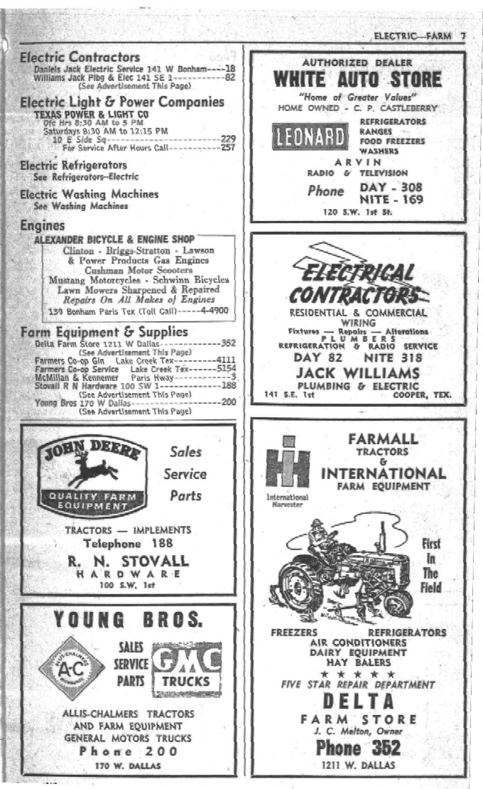 Yellow Pages Electric-Farm