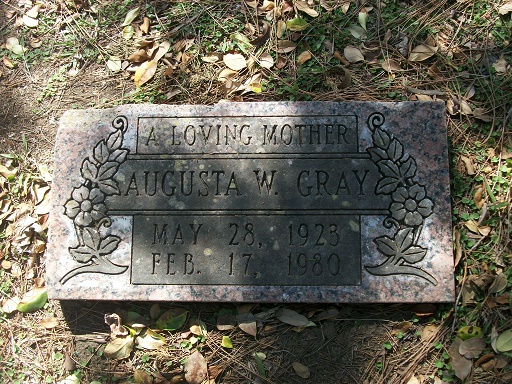 Augusta W Gray