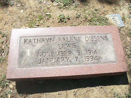 Kathryn Arlene <i>Dibbens</i> Lewis