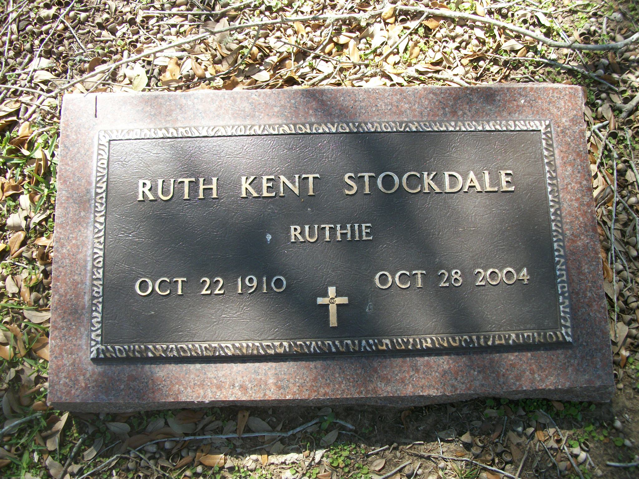 Ruth Ruthie <i>Kent</i> Stockdale