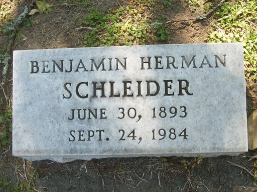 Benjamin Herman Schleider