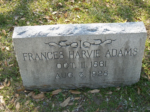 Frances Harvie Adams