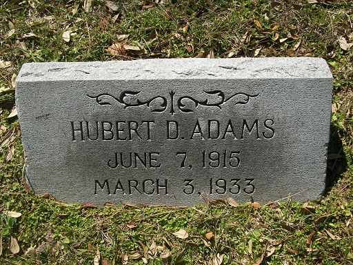 Hubert D Adams