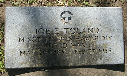 Joe E Toland