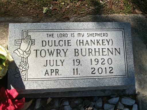 Dulcie Fern <i>Hankey Towry</i> Burhenn