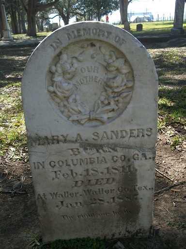 Mary A Sanders